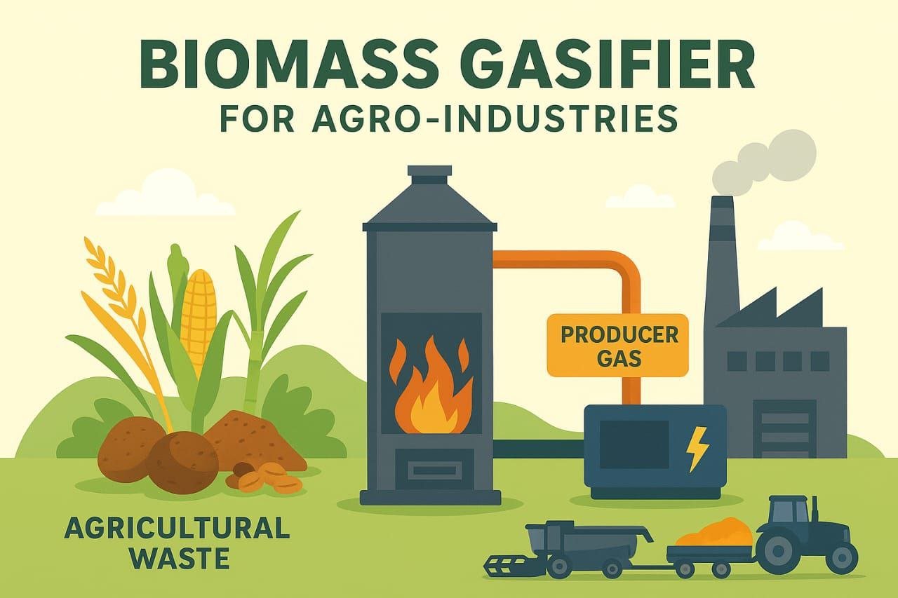 Biomass Gasifier for Agro-Industries