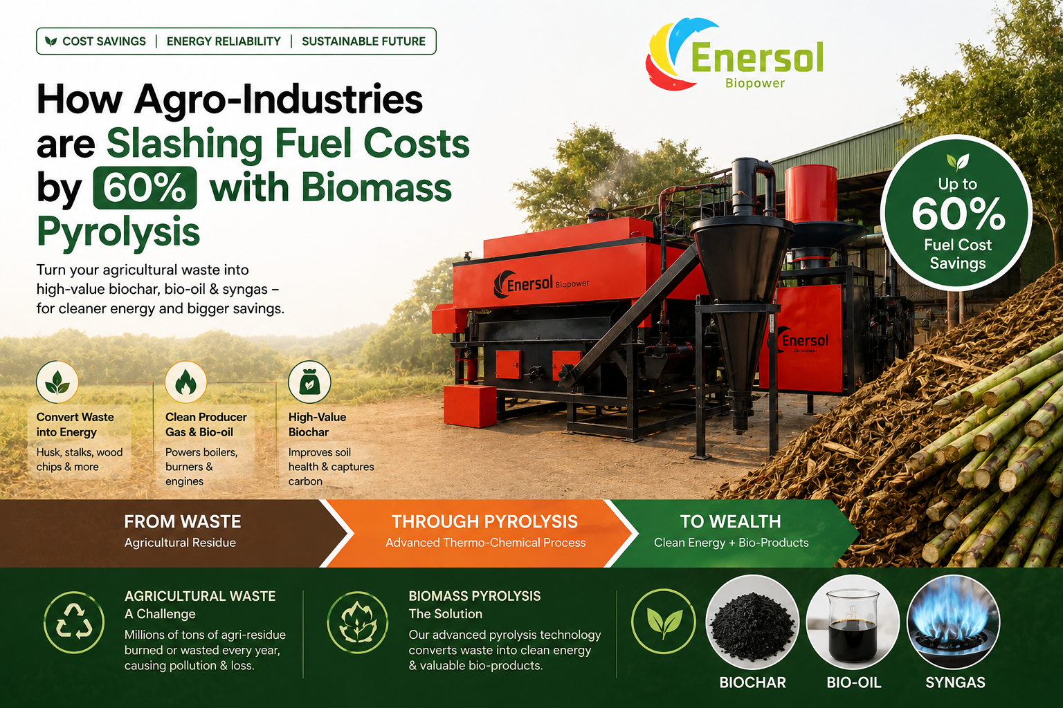 From Waste to Wealth: The Growing Role of Bio-Char in Sustainable Farming